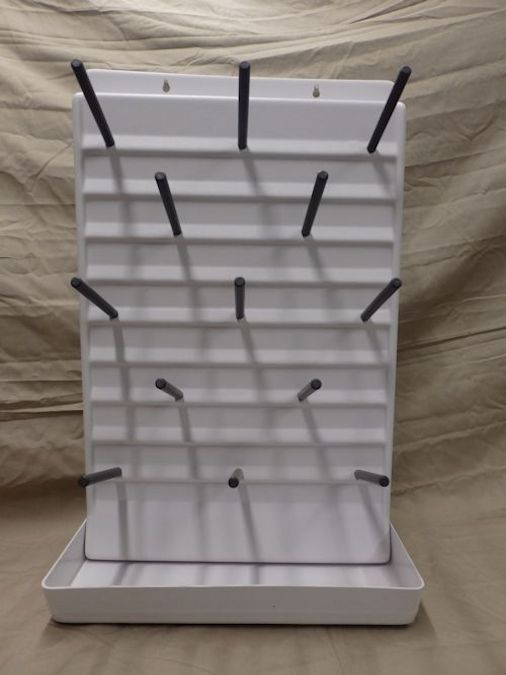 bottle drying rack 13 peg front