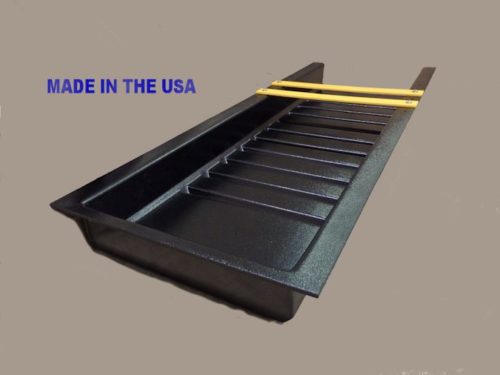 Basic Sluice equipment Box closed end with Rock bars