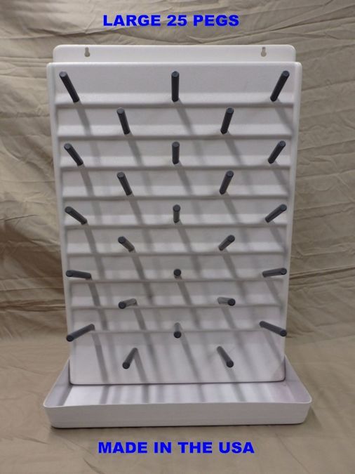 bottle drying rack 25 peg front